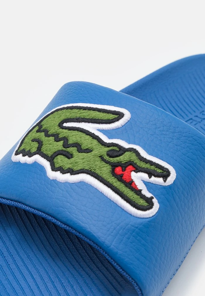 Vente flash ⭐ Lacoste CROCO SLIDE - Mules - Blue/green ✔️ 6 Vente flash ⭐ Lacoste CROCO SLIDE - Mules - Blue/green ✔️ – Image 6