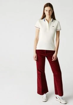 Bon marché 😀 Lacoste Polo - Blanc / Rouge / Bleu 😉