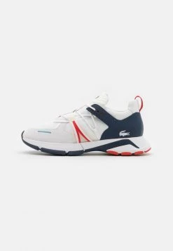 Meilleure vente ❤️ Lacoste Baskets Basses - White/navy/red 🥰