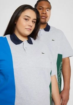 Bon marché ✔️ Lacoste PLUS UNISEX - Polo - Silver Chine/blue Royal/green/navy Blue ❤️ -Pas Cher Lacoste Boutique e42426b4984642f7b07f7b23f37a0082