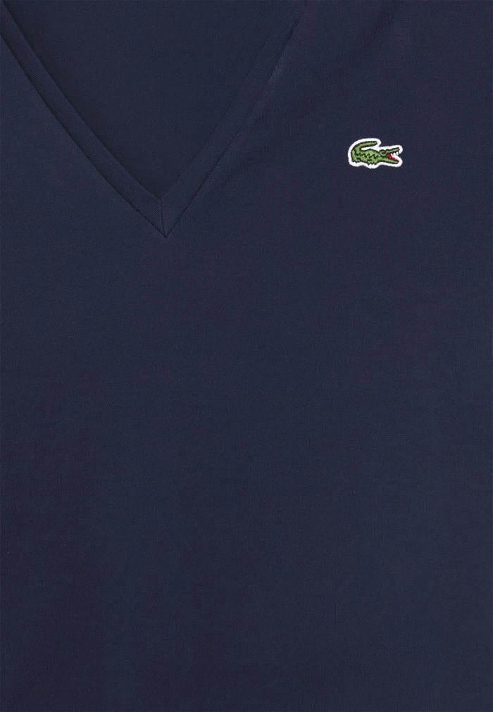 Bon marché ❤️ Lacoste T-shirt Basique - Marine 🌟 3 Bon marché ❤️ Lacoste T-shirt Basique - Marine 🌟 – Image 3