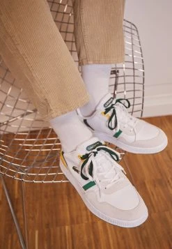 Le moins cher 😉 Lacoste Baskets Basses - White/green 😀 -Pas Cher Lacoste Boutique e5cd6fd5c79546c482100bf18911221c