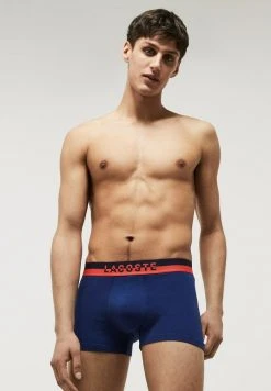 Acheter 🔥 Lacoste 3 PACK - Shorty - Bleu Marine /gris Chine/rouge ✔️