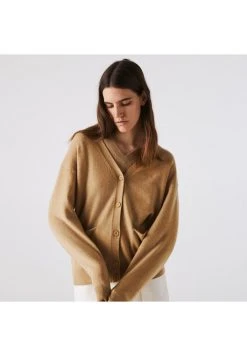 De gros 🔔 Lacoste AF2408 - Gilet - Beige ✔️