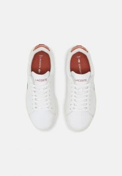 Budget 🛒 Lacoste CARNABY EVO - Baskets Basses - White/brown 😍 -Pas Cher Lacoste Boutique e977af5365f54d50aa2d157be6f23c71