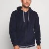Budget ⭐ Lacoste Sweat à Capuche Zippé - Navy Blue 🎁
