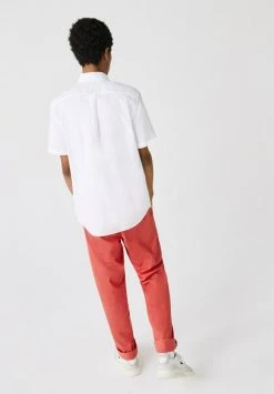 Remise 🤩 Lacoste HEMD KORTE - Chemise - Blanc 🎁 -Pas Cher Lacoste Boutique eb10a0938c7a43e6b765734a88ace1a7