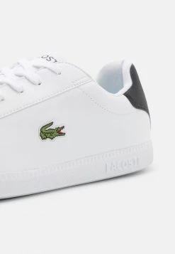Meilleur prix 🎉 Lacoste GRADUATE - Baskets Basses - White/black ⭐ -Pas Cher Lacoste Boutique ec50b9eec7074d6394747ee59485ee56