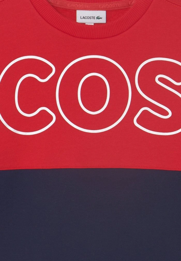 Offres ❤️ Lacoste LOGO UNISEX - Sweatshirt - Rouge/marine 🎉 3 Offres ❤️ Lacoste LOGO UNISEX - Sweatshirt - Rouge/marine 🎉 – Image 3