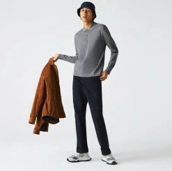 Meilleure vente âš Lacoste ORIGINAL HOMME - Polo - Gris Chine đ