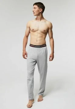 Vente flash 😉 Lacoste Bas De Pyjama - Gris Chine 🔔