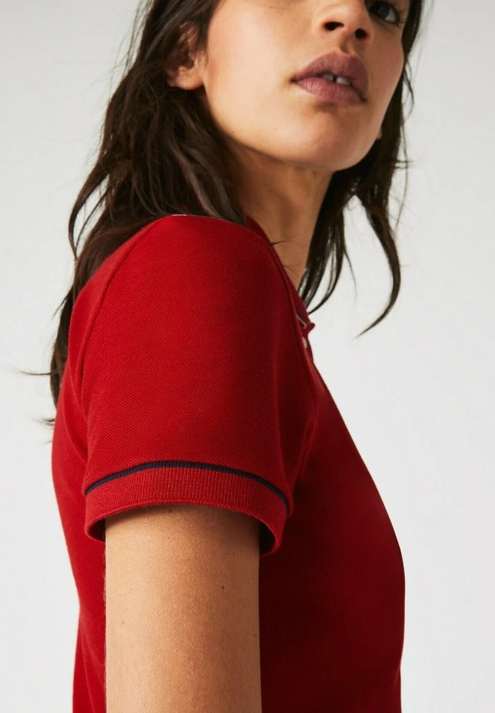 Acheter 🔥 Lacoste Polo - Rouge / Blanc / Bleu Marine ⭐ 4 Acheter 🔥 Lacoste Polo - Rouge / Blanc / Bleu Marine ⭐ – Image 4