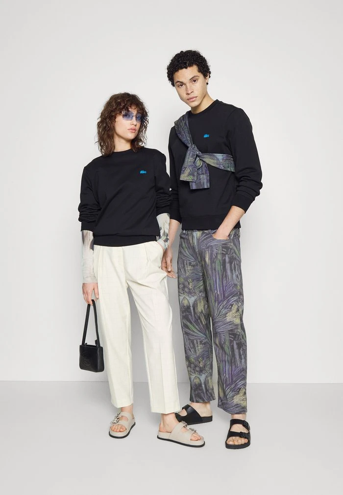 Top 10 💯 Lacoste EXCLUSIVE - Sweatshirt - Black 🤩 2 Top 10 💯 Lacoste EXCLUSIVE - Sweatshirt - Black 🤩 – Image 2