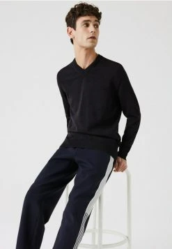 Acheter 🔔 Lacoste Pullover - Gris ⌛ -Pas Cher Lacoste Boutique f09cb5dbf185425c94287d9b1024b88c