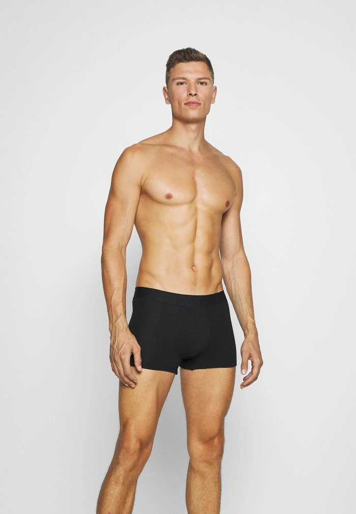 Promo ✨ Lacoste 2 PACK - Shorty - Noir/argent Chine 💯 1 Promo ✨ Lacoste 2 PACK - Shorty - Noir/argent Chine 💯