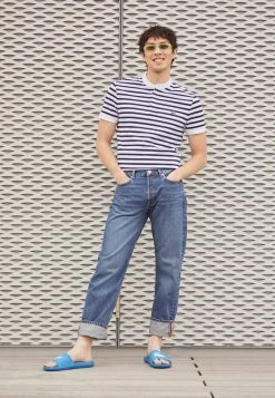 Les meilleures critiques de ⭐ Lacoste EXCLUSIVE - Sandales De Bain - Blue/white 🎁