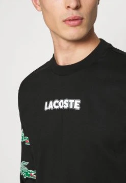 Bon marché 🔥 Lacoste T-shirt à Manches Longues - Noir ✨ -Pas Cher Lacoste Boutique f25d0dcd609c403984bfb09ffab77c4d