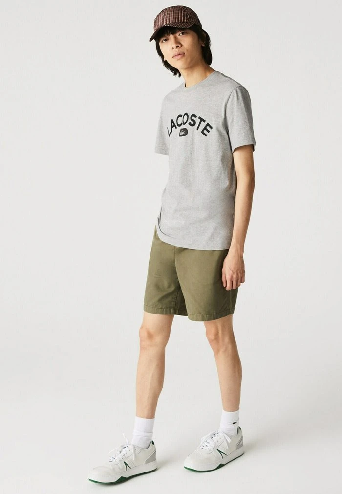 Acheter ✔️ Lacoste T-shirt Imprimé - Gris Chine ❤️ 1 Acheter ✔️ Lacoste T-shirt Imprimé - Gris Chine ❤️