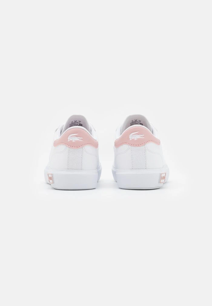 Sortie 😍 Lacoste POWERCOURT - Baskets Basses - White/light Pink ✨ 3 Sortie 😍 Lacoste POWERCOURT - Baskets Basses - White/light Pink ✨ – Image 3