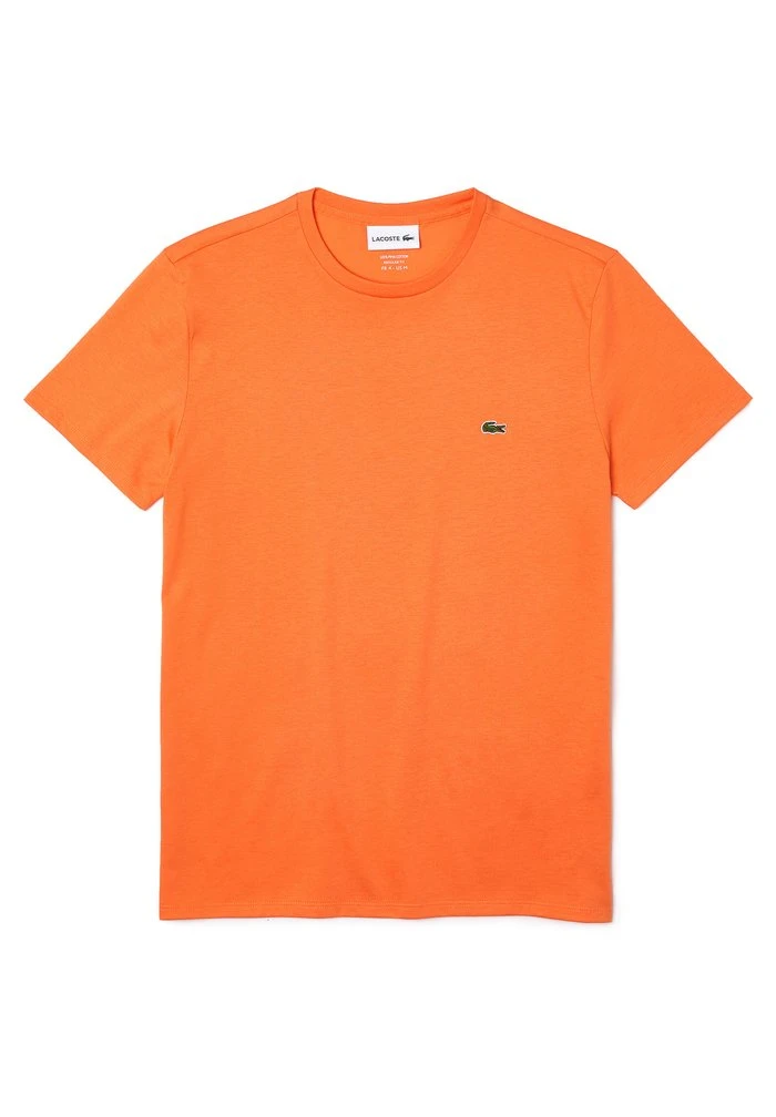 Tout neuf ❤️ Lacoste T-shirt Basique - Orange 🎁 1 Tout neuf ❤️ Lacoste T-shirt Basique - Orange 🎁