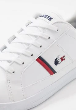 Promo 🎉 Lacoste EUROPA - Baskets Basses - White/navy/red ⭐ -Pas Cher Lacoste Boutique f64197e7f48b4f6e9401fe3c0b720d2a