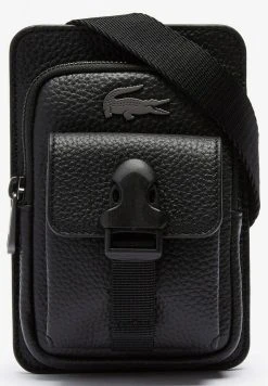 Remise 💯 Lacoste PORTE-CARTES - Accessoire De Bureau - Noir 👍