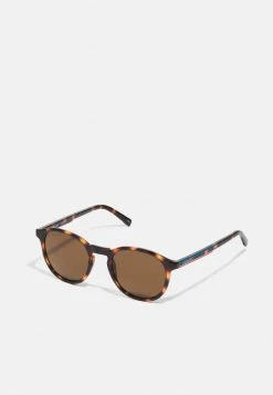 Remise 🥰 Lacoste UNISEX - Lunettes De Soleil - Havana 🔔