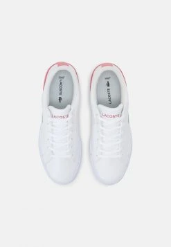 De gros 🌟 Lacoste LEROND - Baskets Basses - White/dark Pink 🛒 -Pas Cher Lacoste Boutique ff7857dfca2a4cefa6ab5dc1479dc75e